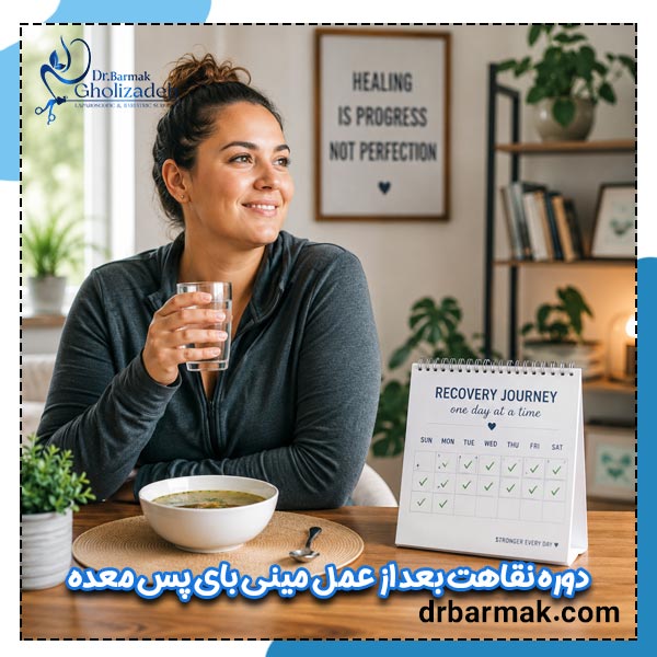 دوره نقاهت عمل مینی بای پس معده - دکتر برمک قلی زاده